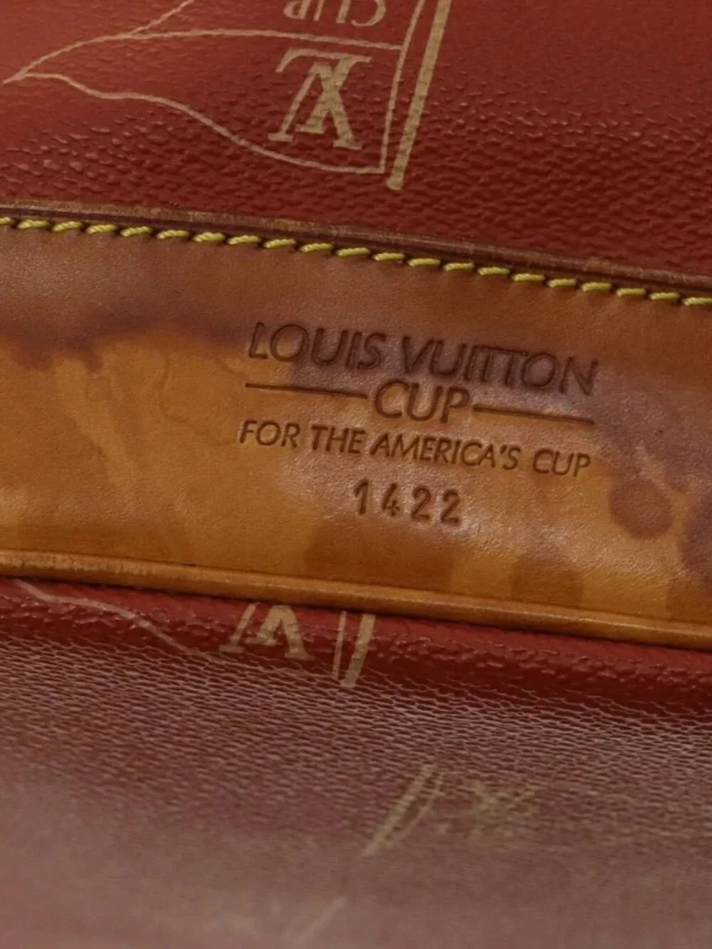 LOUIS VUITTON LV Cup Saint Tropez Shoulder Bag Red M80026 LV Auth ep8882 - Picture 12 of 16